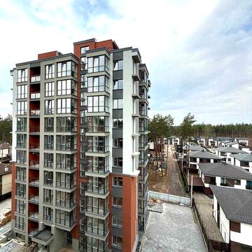 1 кім.кв 38,87кв.м. біля парку|Автономне опалення|Новобудова|Гостомель ЖК Соборний