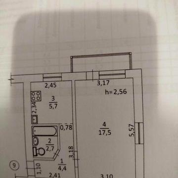 Продається затишна однокімнатна квартира в тихому дворі на Івана Їжакевича 7/10 ЖК ВГП ,,Октава-побут''