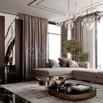 Сучасний будинок, на березі Дніпра, у новому котеджному містечку