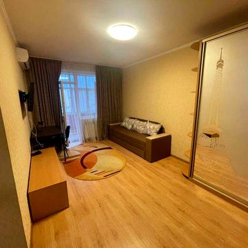 Оренда чудової 1-кім. квартири на Драгоманова, 40-З, метро Позняки 10 хвилин пішки.