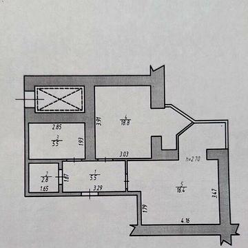 Продаж 2к Квартира Миколи Міхновського (Гречка Маршала) вулиця