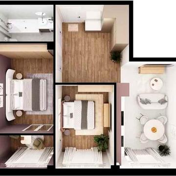 Большая 2-комн. квартира на Днепродороге.ГАЗ.АГВ.