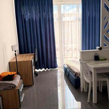 Эксклюзив Бочарова Квартира студия евроремонт мебель-36000$