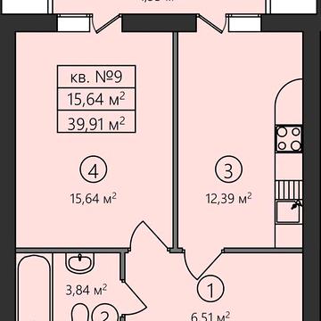 Продаж 1к Квартира Сімейна вулиця ЖК Family-2