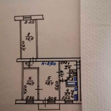 Чиста квартира, 3кімнатна 23серпня, Тобольська, Саржин Яр, метро