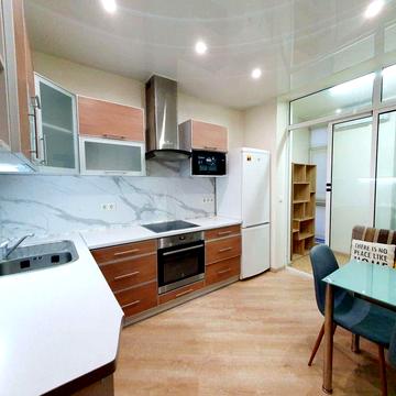 1к, ЖК Комфорт Таун, Регенераторная 4, Новус, 42м2, хороший ремонт