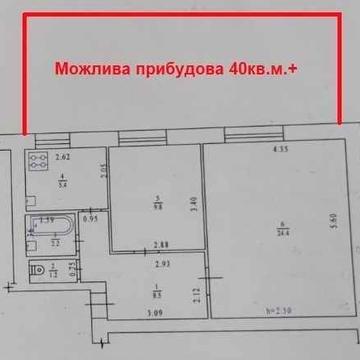 Продаж двокімнатної квартири Роздільні кімнати. вул. Сінна №17579