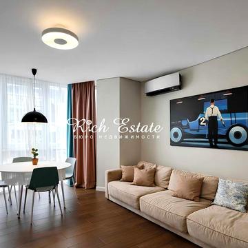 Без комісії ЖК Сонячна Брама 3-к квартира кухня студія з двома окремими кімнатами Підземний паркінг Юлії Здановської (Ломоносова) 71з ВДНГ