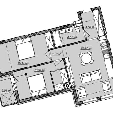 Продаж 2к Квартира Бузкова вулиця ЖК Бузковий