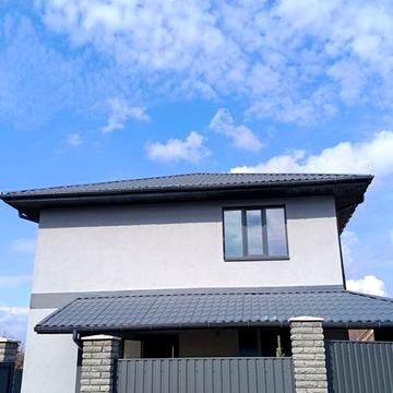 Новий будинок 2 поверхи  в Бучі із двором, терасами та газовим опаленням! 17кВат для електромобіля!