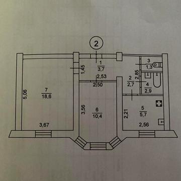 В продаже 2х комнатная квартира на улице Калеусовской,в центре Н.К.