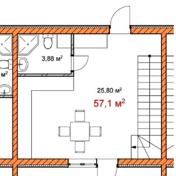 Продаж зблокованих будинків, 64 кв.м
