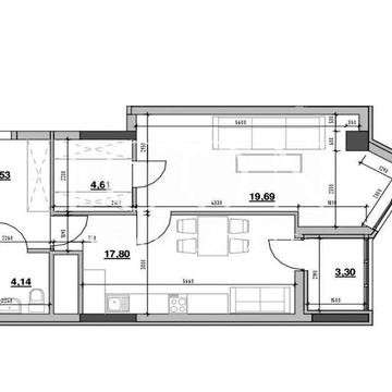 Продаж квартири | 57м² | ЖК Nordica Residence ЖК Nordica Residence