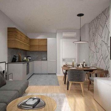 Продаж 1-кімнатної квартири 44.6 м.кв без ремонту, ЖК Французький Квартал 2, вул. Джона Маккейна 1А ЖК Французький Квартал 2