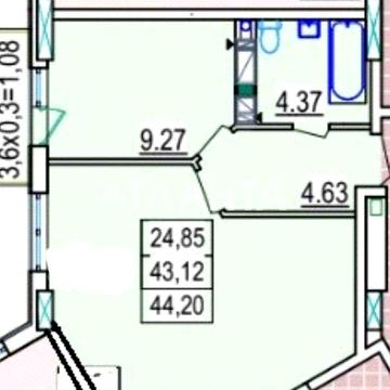 Однокомнатная квартира на Таирово.Можно под ПрограммЫ! ЖК КОНТИНЕНТ