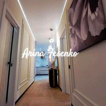 Продажа новой , дизайнерской квартиры в Аркадии / Родос , 110м , балкон ЖК Родос