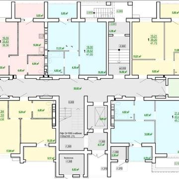 Квартира  ЖК Сказка-Лучшая цена за 1-комнатную 38м2 ДОКУМЕНТЫ ЖК Птичка