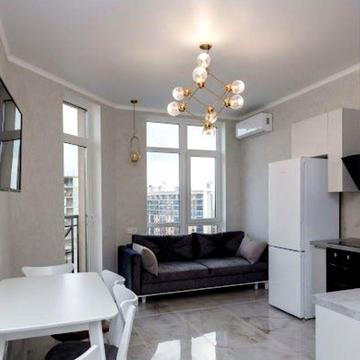 Двузуомнатная кв с видом на море! ЖК Элегия пврк, Аркадия, Генуэзская.