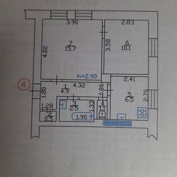 Продаж 2-х кімнатної квартири  по Приходька Крюків