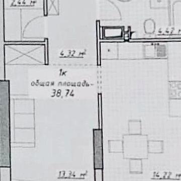 Продаж 1к Квартира Курортний провулок ЖК Атмосфера
