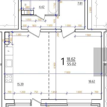 1к квартира в ЖК Одеський бульвар,  єОселя, єВідновлення ЖК Одеський бульвар