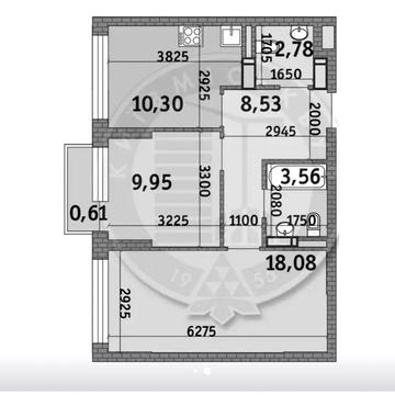 Велика 2к квартира 55 кв м Twin House ЖК Twin House
