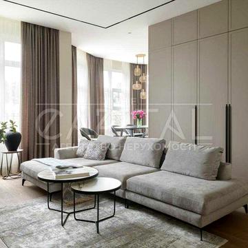 Продажа дизайнерской квартиры 3 комнатная 114 м² ЖК 52 Жемчужина Печерский район