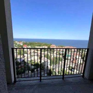 Прямой вид Моря. Посейдон. Фонтан. Золотой Берег. Балкон