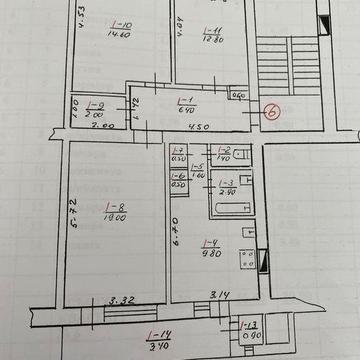 Продам 3-х кімнатну квартиру у тихому районі міста ЖК Кооператив 1