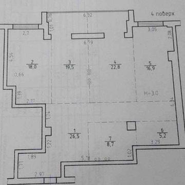 3-комн квартира с видом моря  в ЖК Аквамарин / 16 ст. Фонтана ЖК АКВАМАРИН