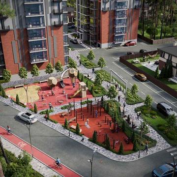 1К квартира в Новобудові Гостомеля в оточенні СОСЕН! ПЕРШИЙ ВНЕСОК 10 %!