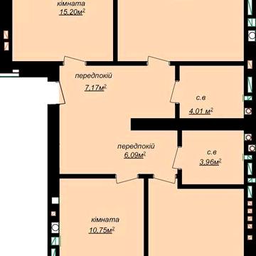 Продам 3-кімнатну квартиру на 2-3 поверсі ЖК Family Park
