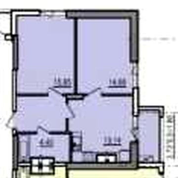 2-комнатная 60 м² ЖК «Посейдон» Рассрочка! 150 м к морю!