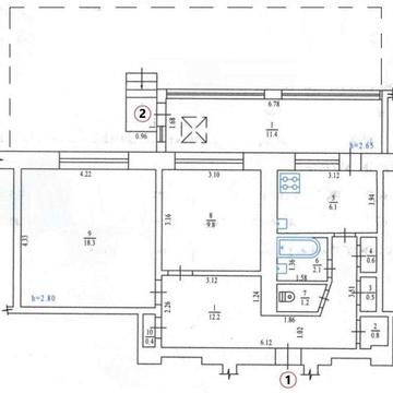 Центр, р-н Березового Скверу, Короленка, пл.63,4 за $55000