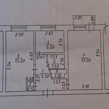 Продаж  2к квартири, р-н Шатіло