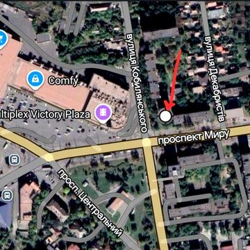 Квартира,2 кім,вул Кобилянського 201,центр,червона лінія,під ремонт