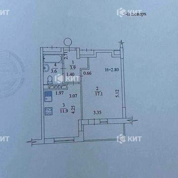 1-к. 38м2 ЖК Пролісок (Новые дома, ЖК Пролисок). 123404