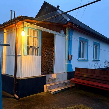 Будинок з меблями та технікою, теплий, газ/піч, сад, виноград