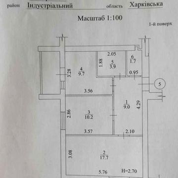 ЖК МИРУ 2 2-х кімнатна квартира Жк- Миру 2