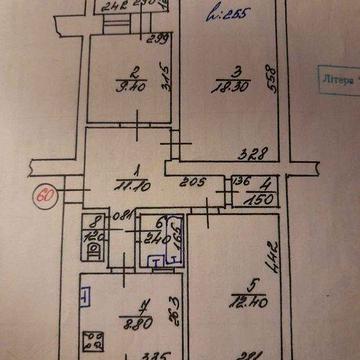 квартира 3-х кімнатна, біля центру міста, можливий продаж по сертифікату ЖК Пентагон