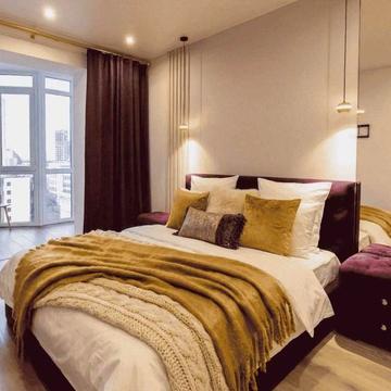 Апартаменты с двумя раздельными спальнями с видом на город