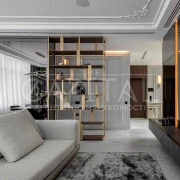 ТЕРАСА 111м2 / Cтильний 4к пентхаус в ЖК «Новопечерські Липки» 185м2 / Майстер-спальня