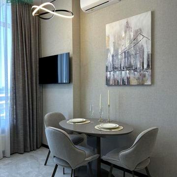 Видовая квартира в ЖК Атмосфера | 37,5м² | 24 этаж | море ЖК Атмосфера