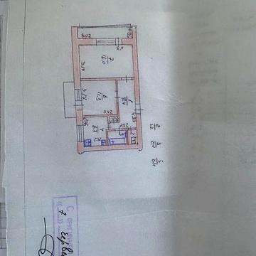 2-кімнатна квартира 52 м² | Без боргів | Під ремонт | 600 000,00 грн.