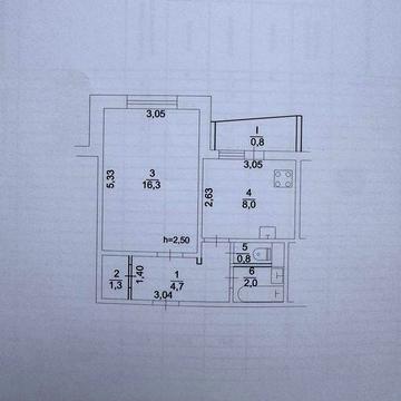 Продаж однокімнатної квартири, Гонгадзе 3-Б