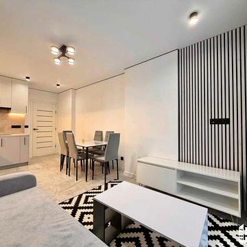 Оренда 1 кімнатної квартира + кухня-студія, укомплектована