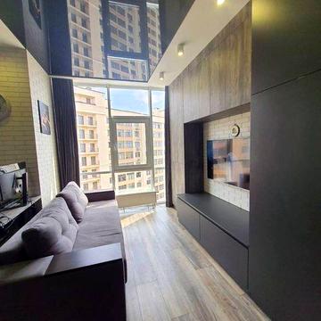 Таирова 21 Жемчужина, 1-ком⚡кухня-студия и спальня, вид на море ЖК 21 Жемчужина