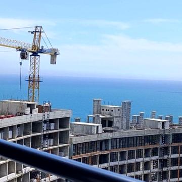 Евродвушка в ЖК Атмосфера с видом на МОРЕ и во двор. Кухня-студия 24м.кв.