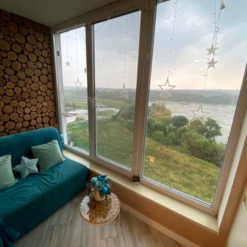 Здам 3 кімнатну квартиру Пісочин з видом на озеро