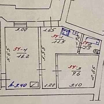 Продаж кв 40м2 в тихому центрі Коперника-Колесси